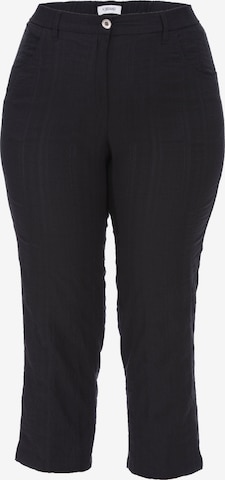 KjBRAND Regular Pants in Black: front