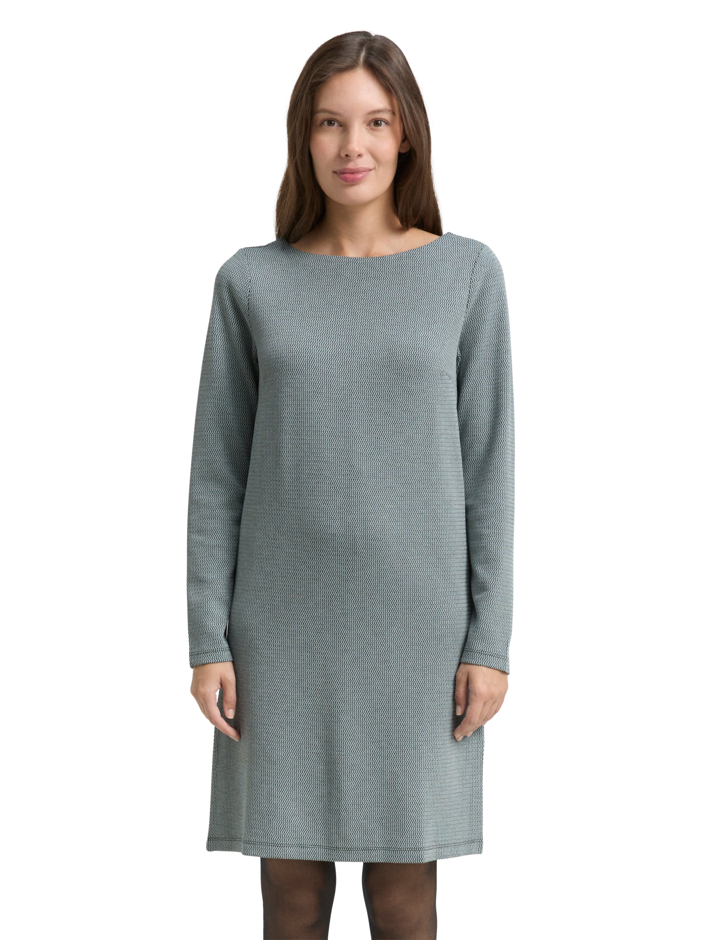 TOM TAILOR Dress in Grey: front