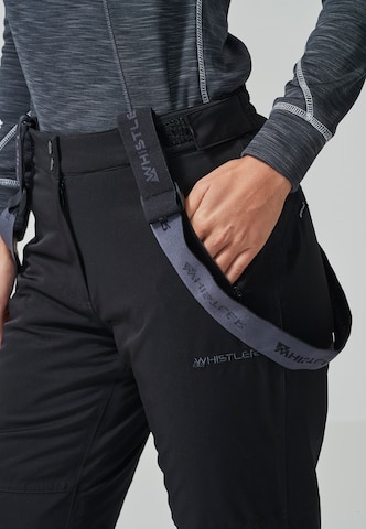 Regular Pantalon de sport 'Yarra' Whistler en noir