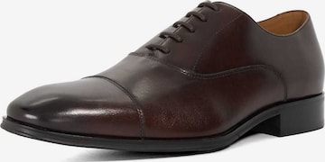 Chaussure à lacets 'Solver' Dune LONDON en marron : devant