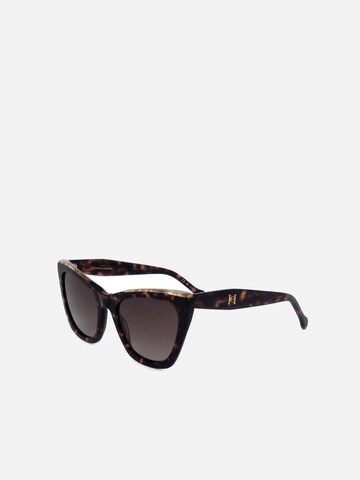 Carolina Herrera - Gafas de sol en marrón: frente