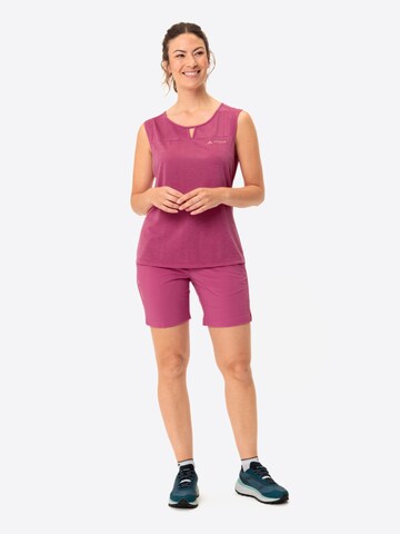 VAUDE Sports top 'Skomer' in Pink