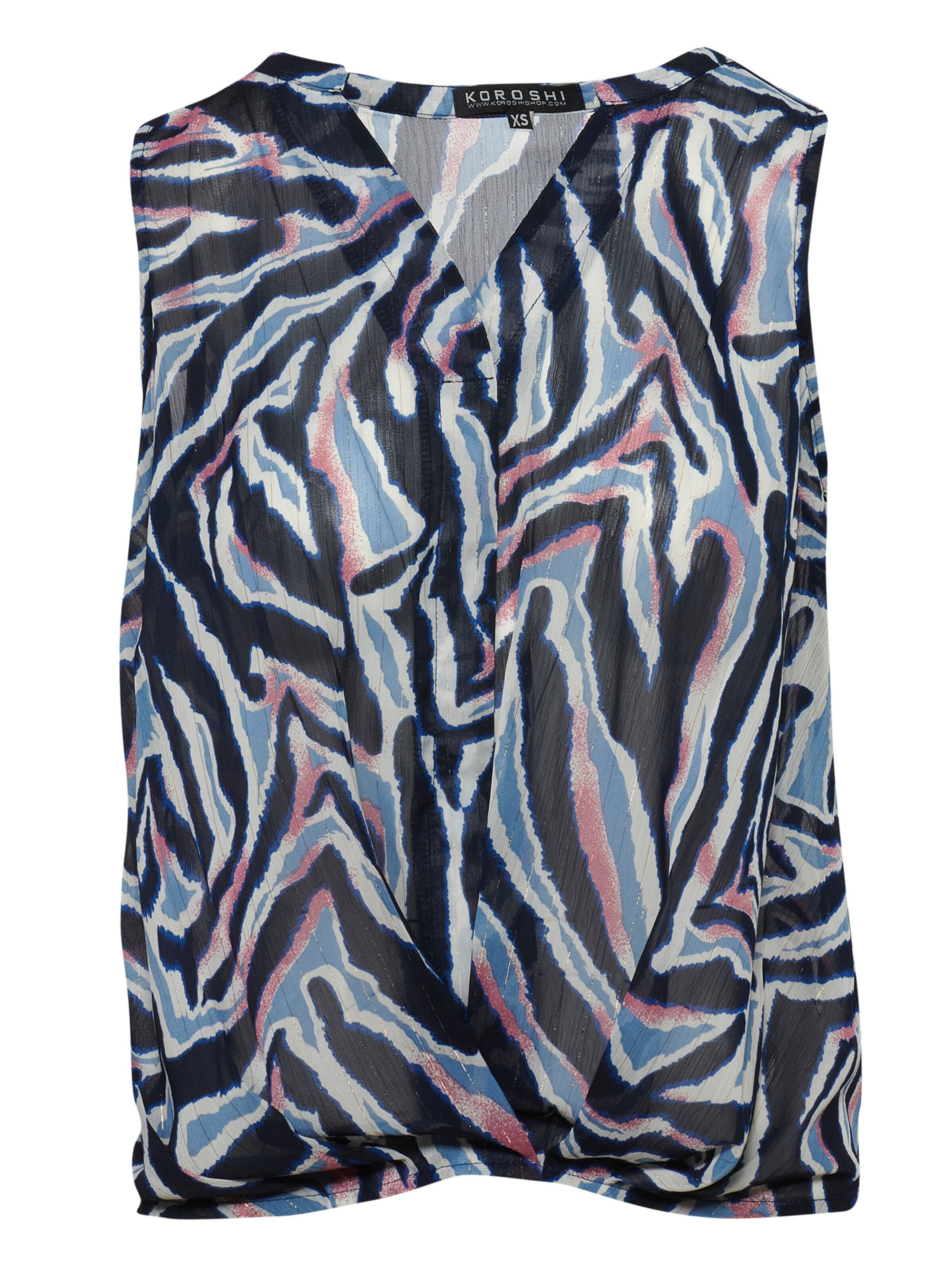 KOROSHI Блузка в Смешанный: спереди