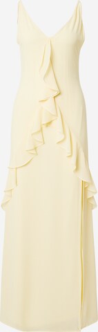 TFNC Evening dress 'ODESSA' in Yellow: front