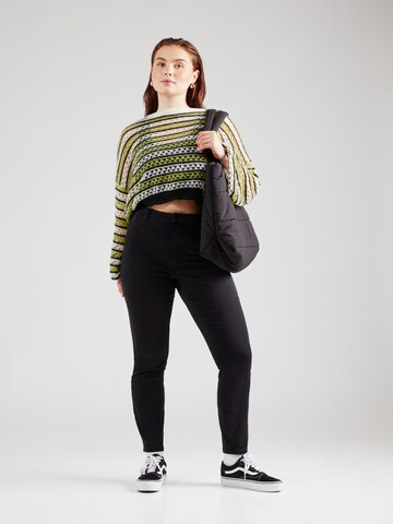 Skinny Jean 'Phia' Vero Moda Curve en noir