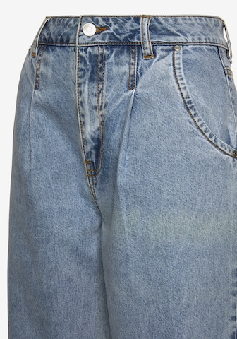 BUFFALO Loosefit Jeans in Blauw