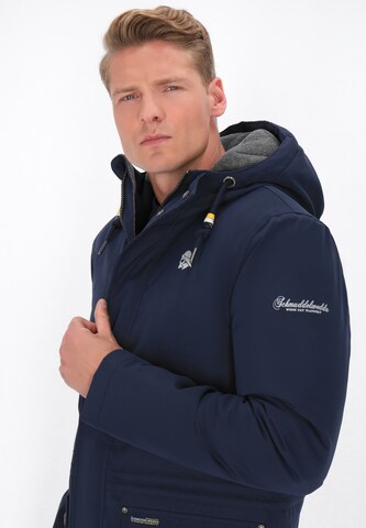 Veste fonctionnelle Schmuddelwedda en bleu