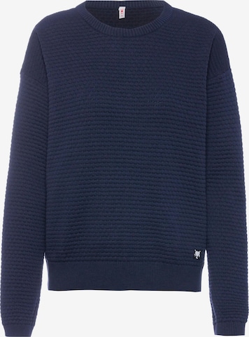 Blutsgeschwister Sweater 'Chic' in Blue: front