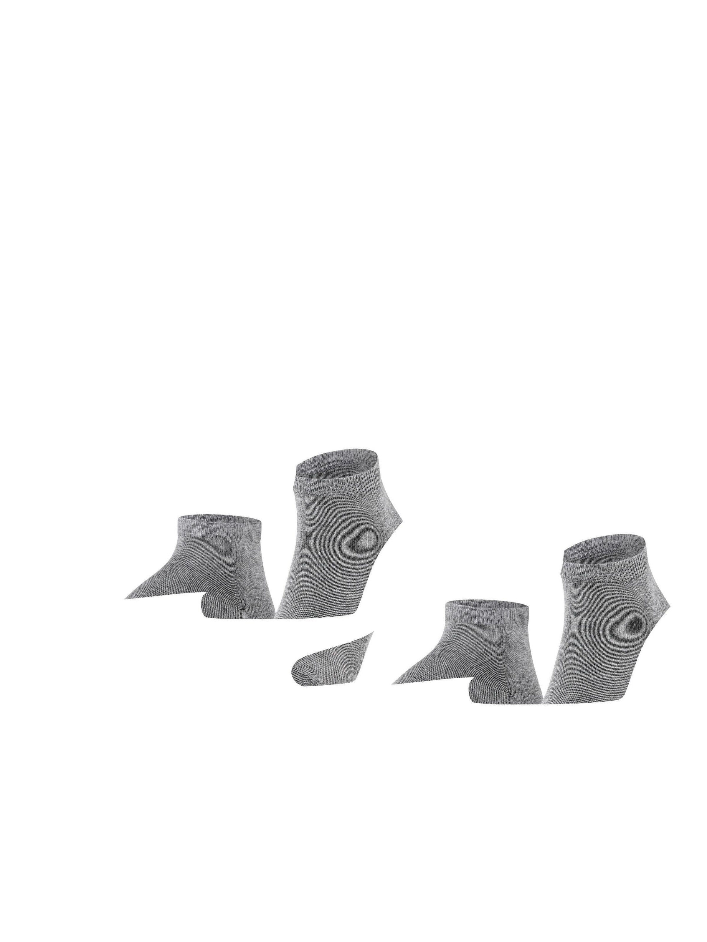 FALKE Socken 'Happy 2-Pack'‌‌‌‌‌ in Grau: Vorderseite