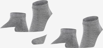 FALKE Socken 'Happy 2-Pack' in Grau: Vorderseite