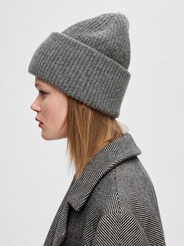 Bonnet SELECTED FEMME en gris