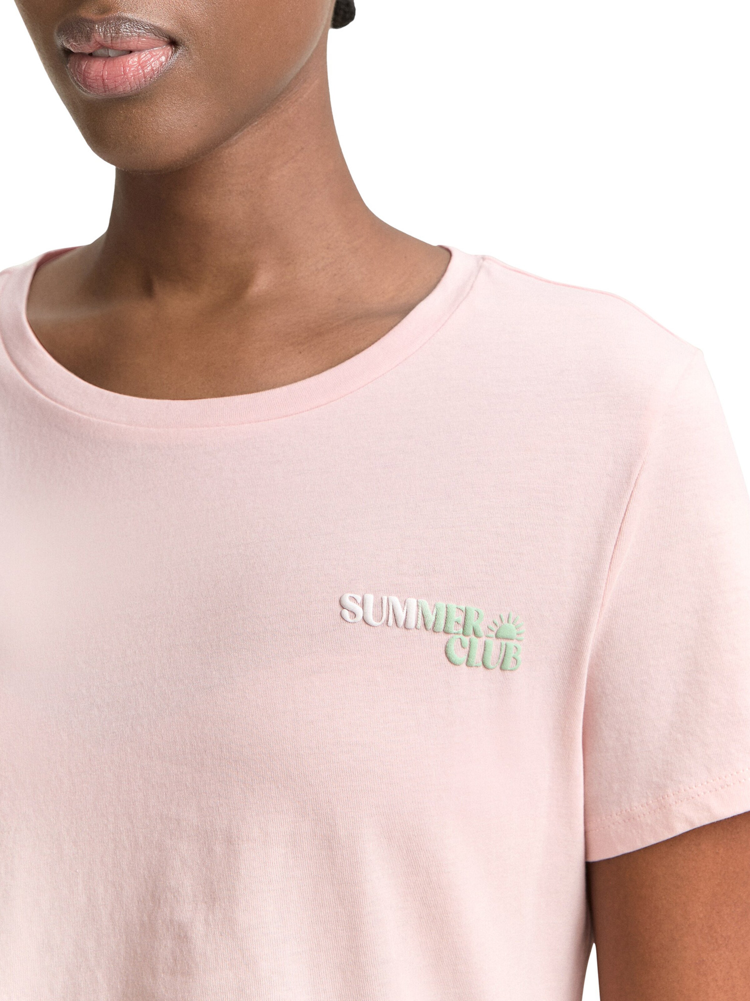 TOM TAILOR DENIM Majica | roza barva