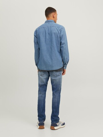 Regular Jean 'Mike' JACK & JONES en bleu