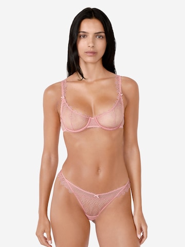 ETAM String in Pink: Vorderseite