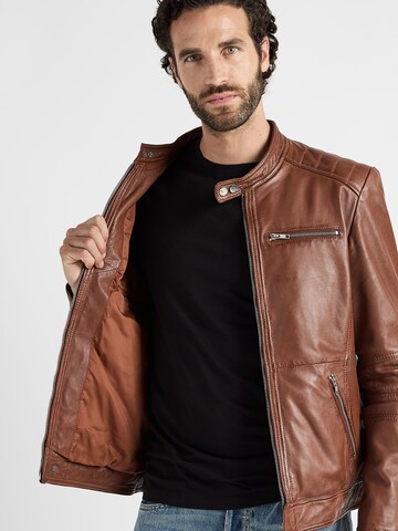 Veste mi-saison JCC en marron