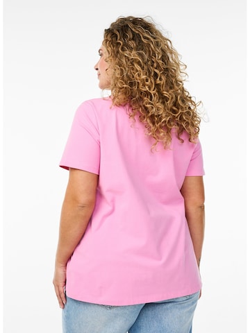 Zizzi Shirt in Roze