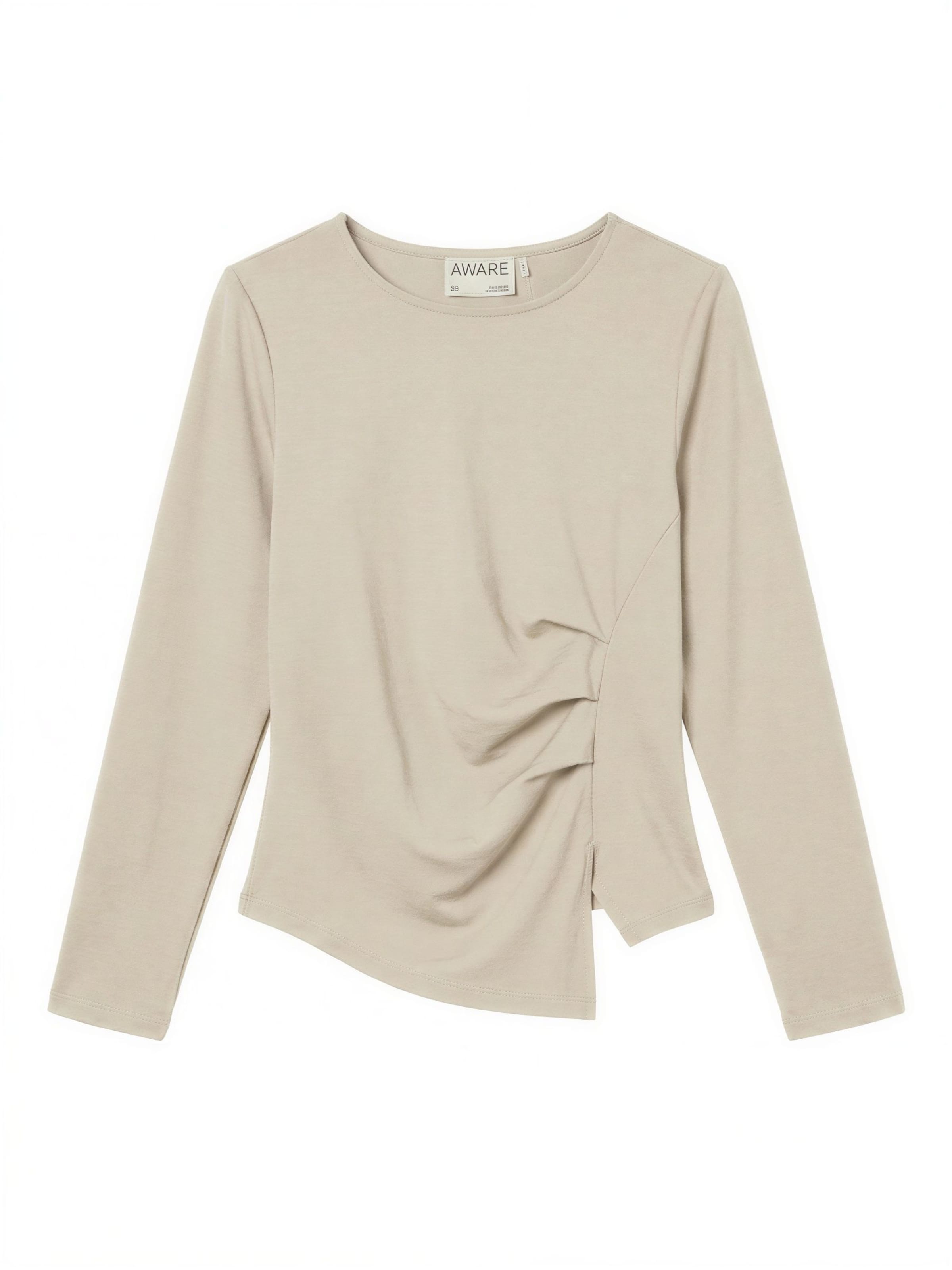VERO MODA Shirt 'AWSage' in Beige: voorkant