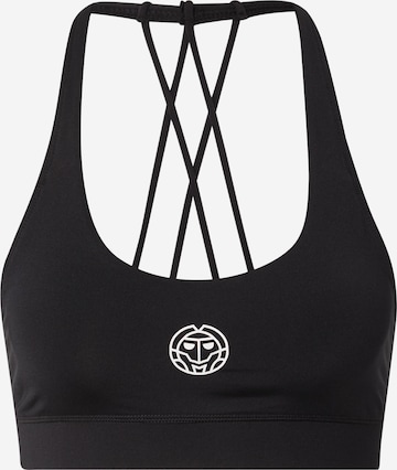 BIDI BADU Sports Bra 'Letty' in Black: front