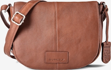 Sac à bandoulière Burkely en marron : devant