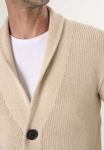 Felix Hardy Knit cardigan in Beige