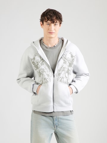 HOLLISTER Mikina – šedá: přední strana