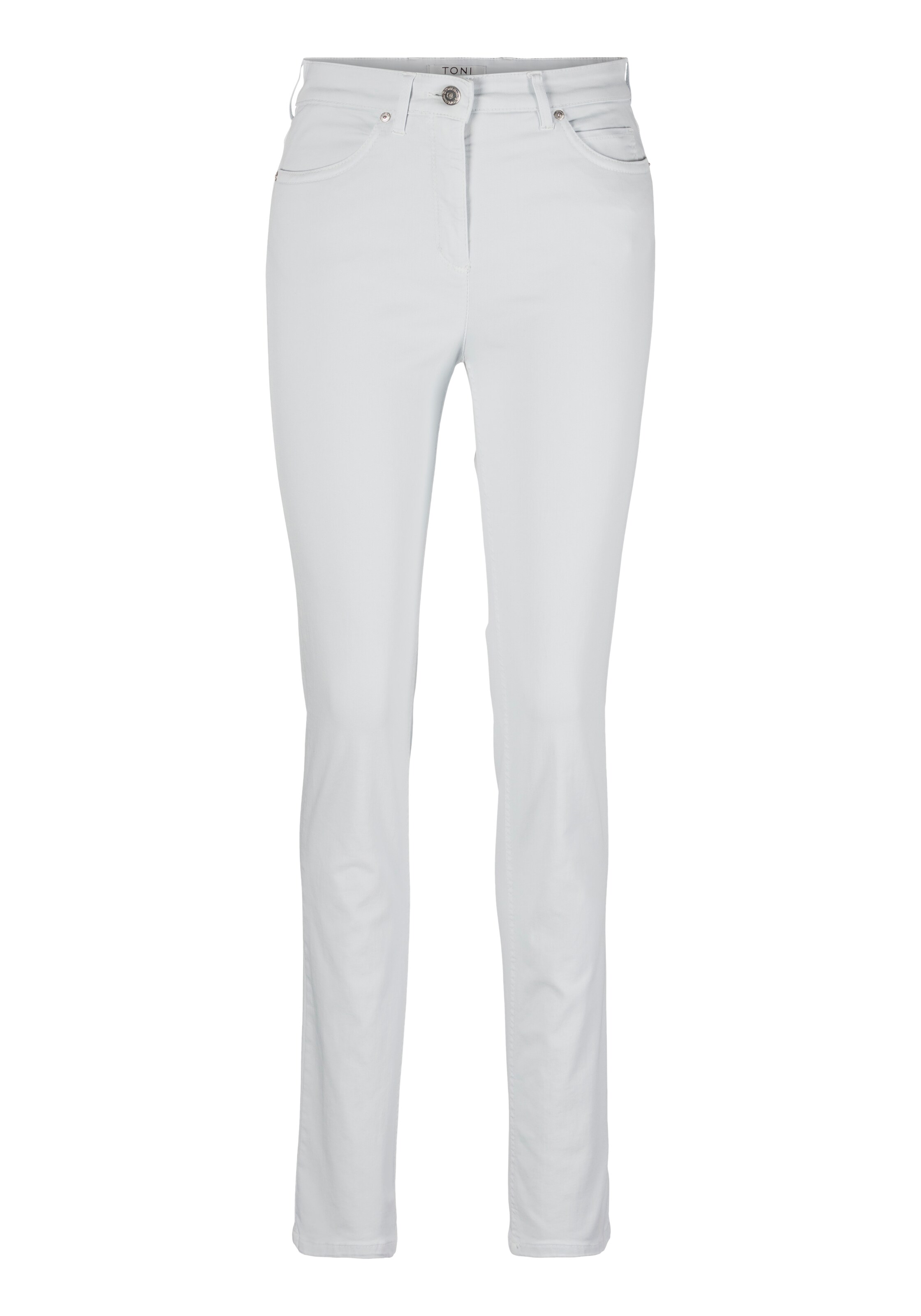 TONI Slimfit Jeans in Weiß: Vorderseite