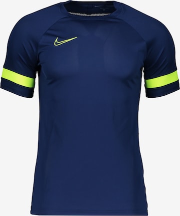 NIKE Funktionsshirt 'Academy 21' in Blau: Vorderseite