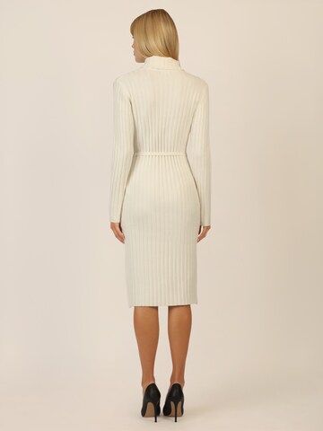 APART Knitted dress in Beige