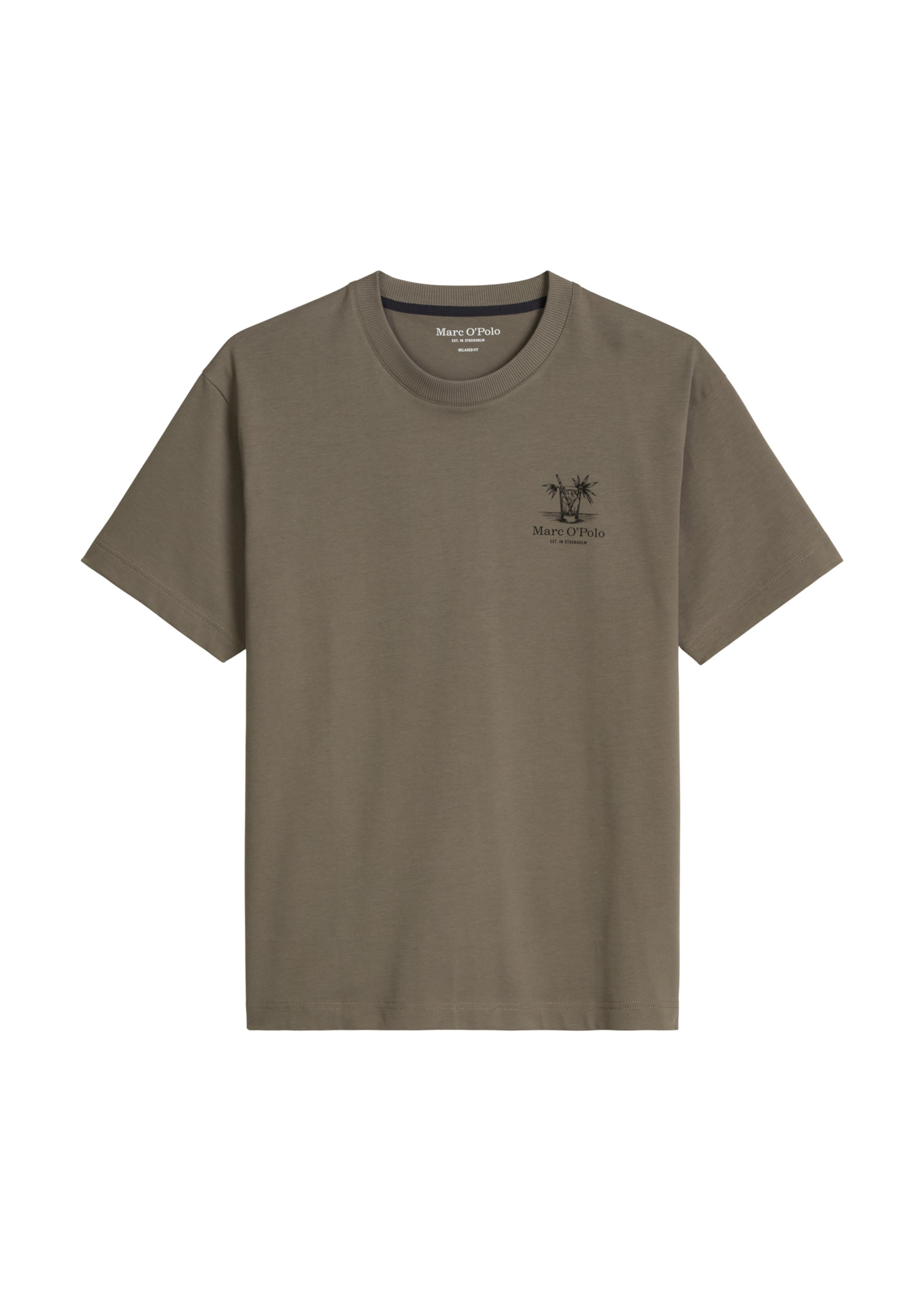 Marc O'Polo Shirt in S in de kleur Lichtbruin, Productweergave