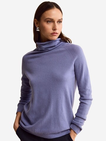 Il Lanificio Sweater in Purple: front