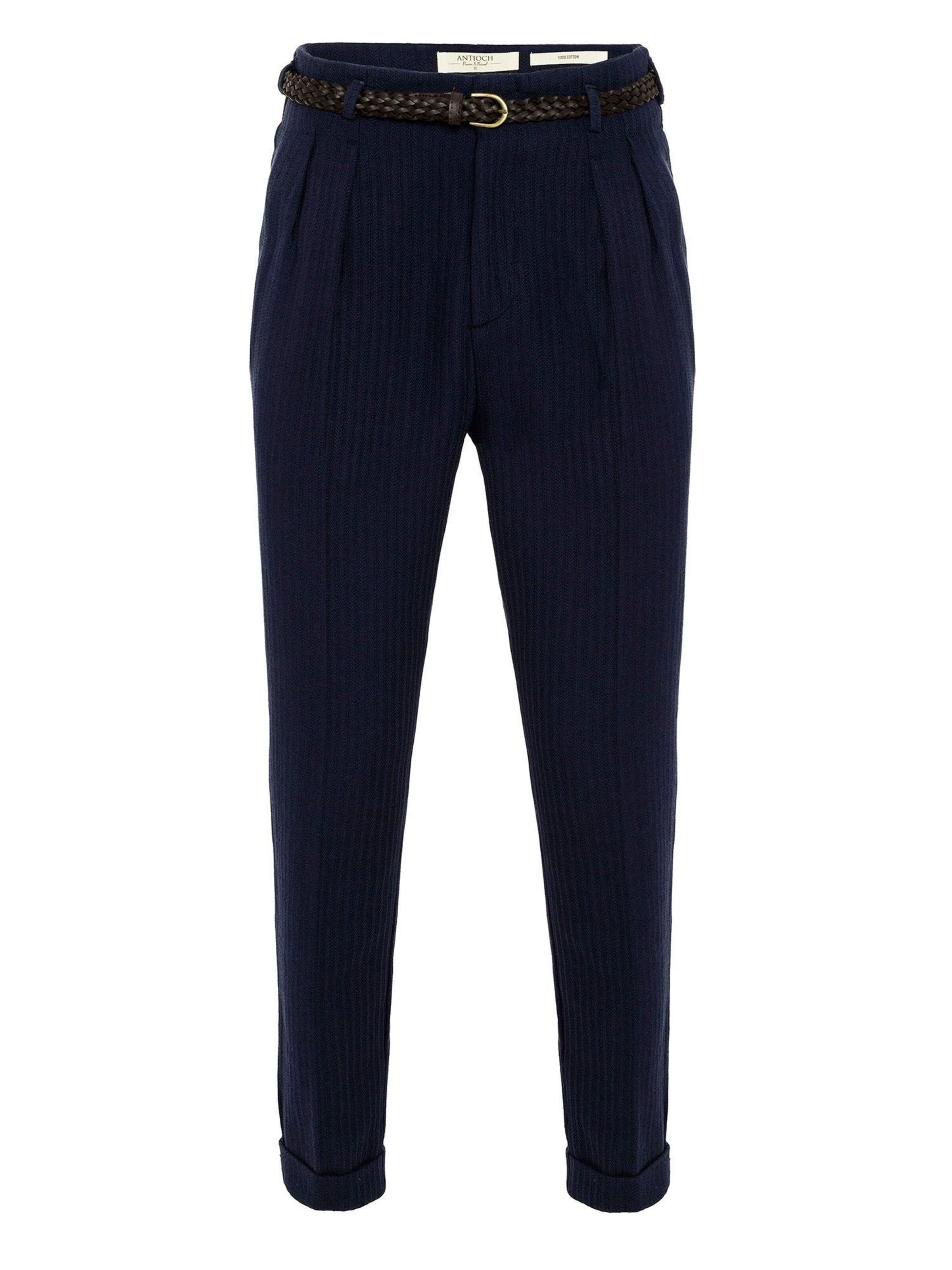 Antioch Szabványos Ráncos nadrág - kék: elől