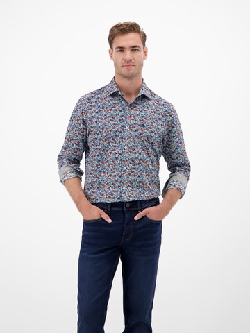 Coupe regular Chemise LERROS en bleu