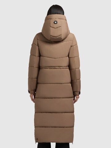 khujo Wintermantel 'Shimanta5' in Bruin