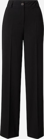 Wide Leg Pantalon à plis 'Anker' modström en noir : devant