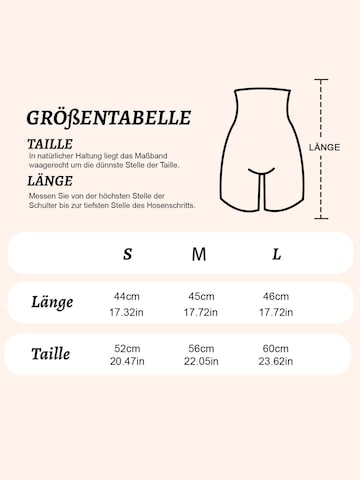 MEETWEE Shapingbroek '2 PACK Shapewear' in Beige