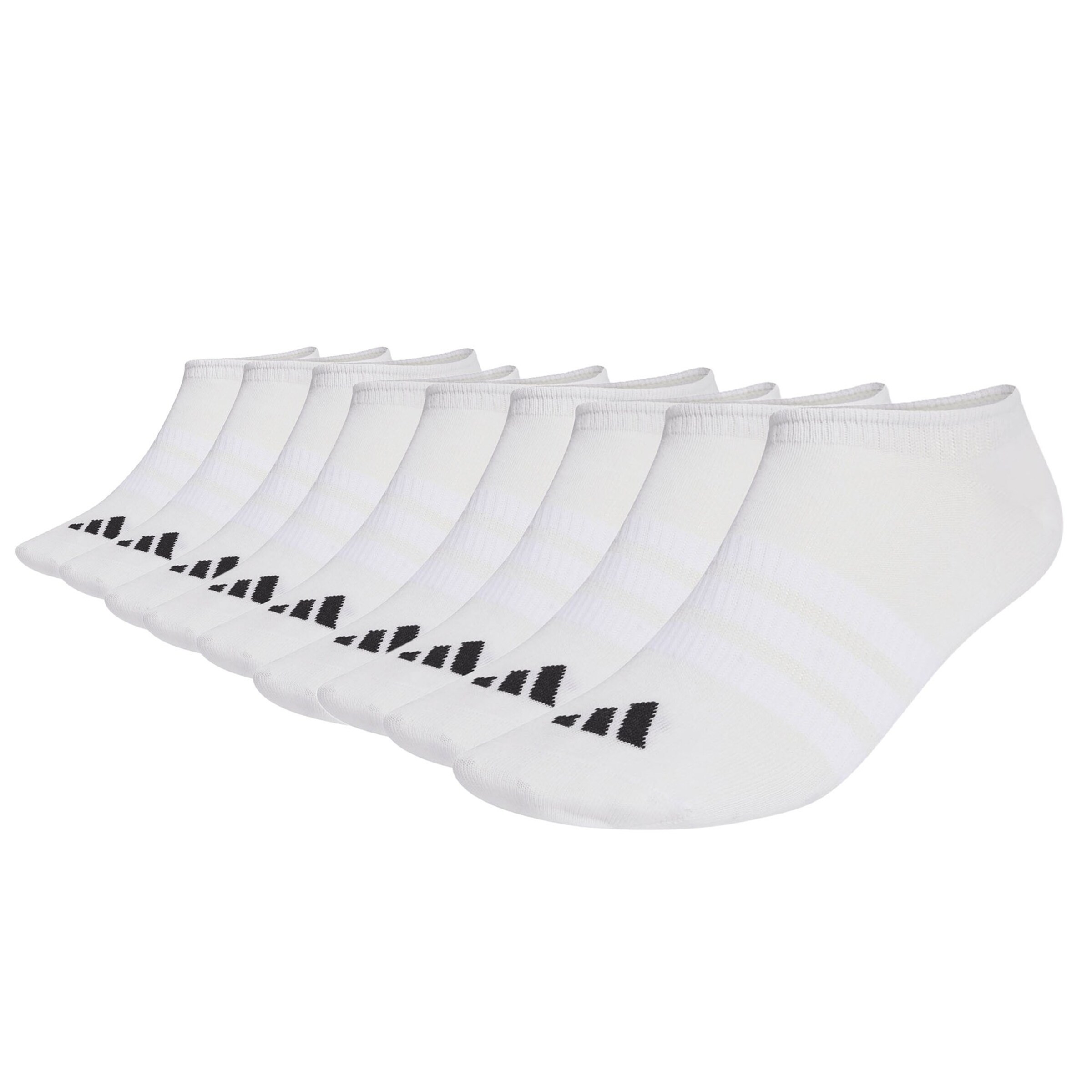 ADIDAS PERFORMANCE Chaussettes de sport en noir / blanc, Vue avec produit