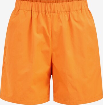 VILA regular Παντελόνι πλισέ 'Katan' σε πορτοκαλί: μπροστά