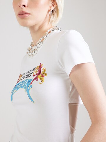 balta Versace Jeans Couture Marškinėliai