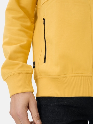 CAMEL ACTIVE Zip-Up Hoodie in Yellow