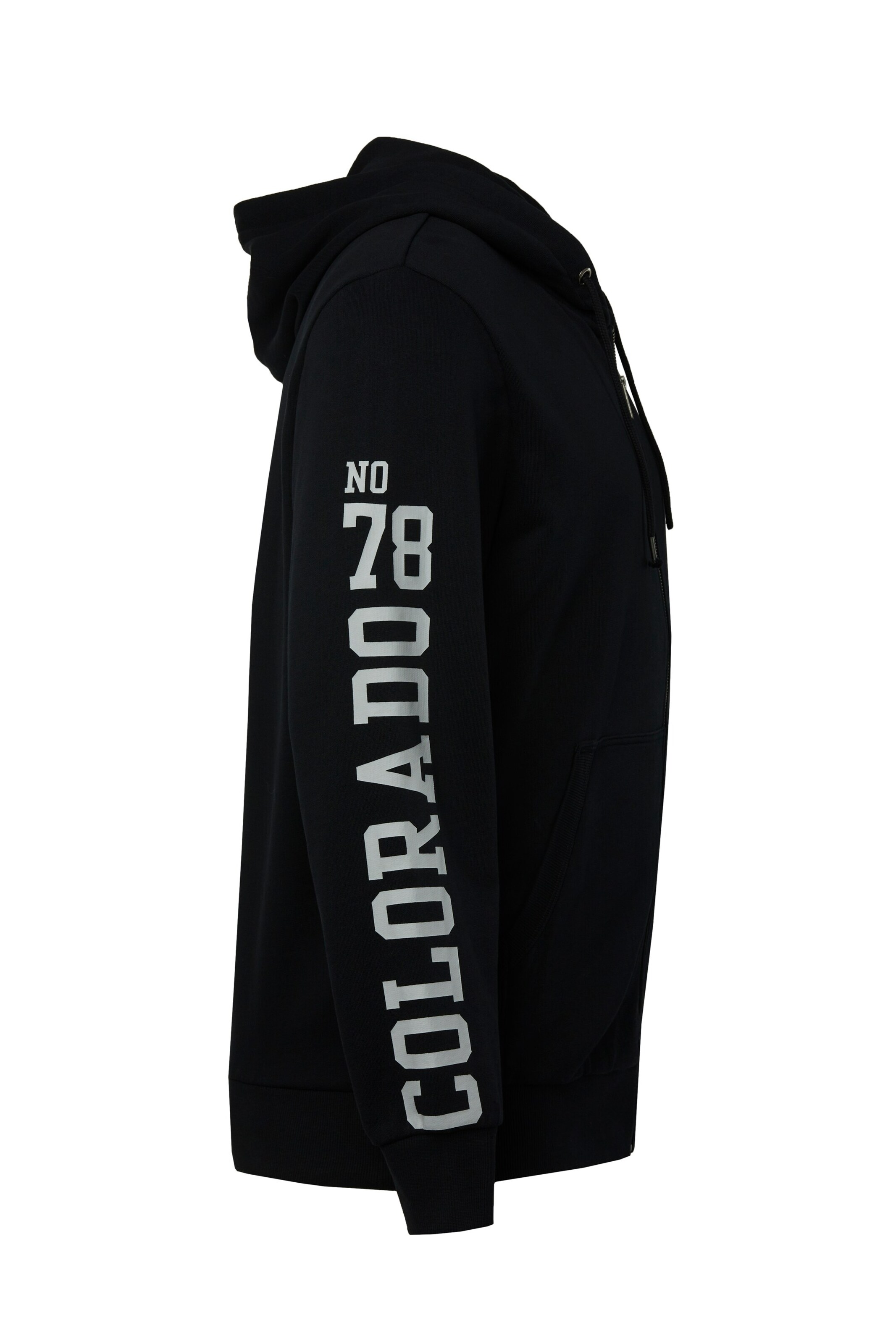 John F. Gee Sweatjacke in Schwarz