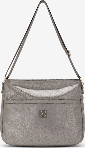 Borsa a tracolla 'Tapiro 12' di Laura Biagiotti in grigio: frontale