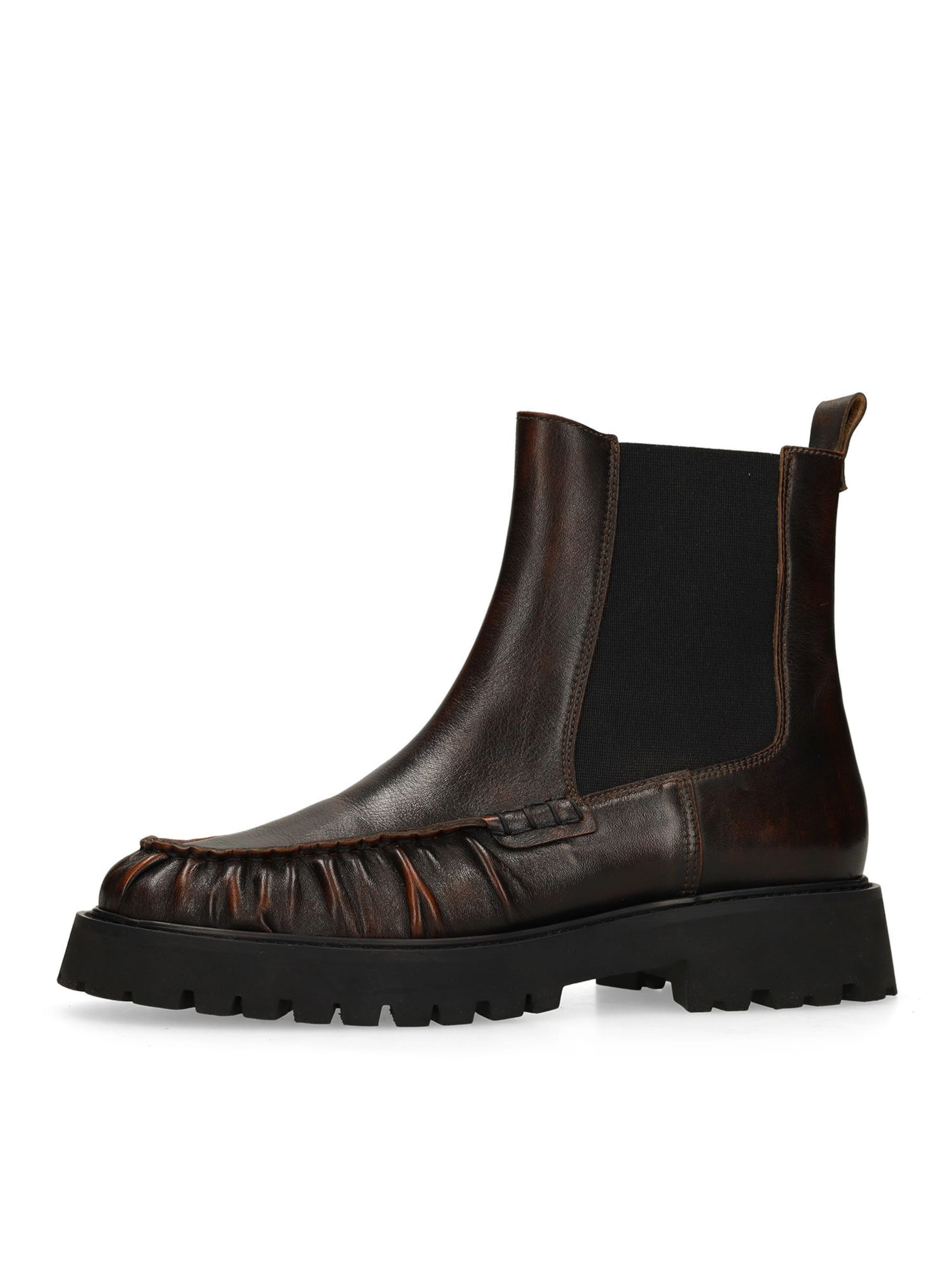 Bottines MANFIELD en marron : devant