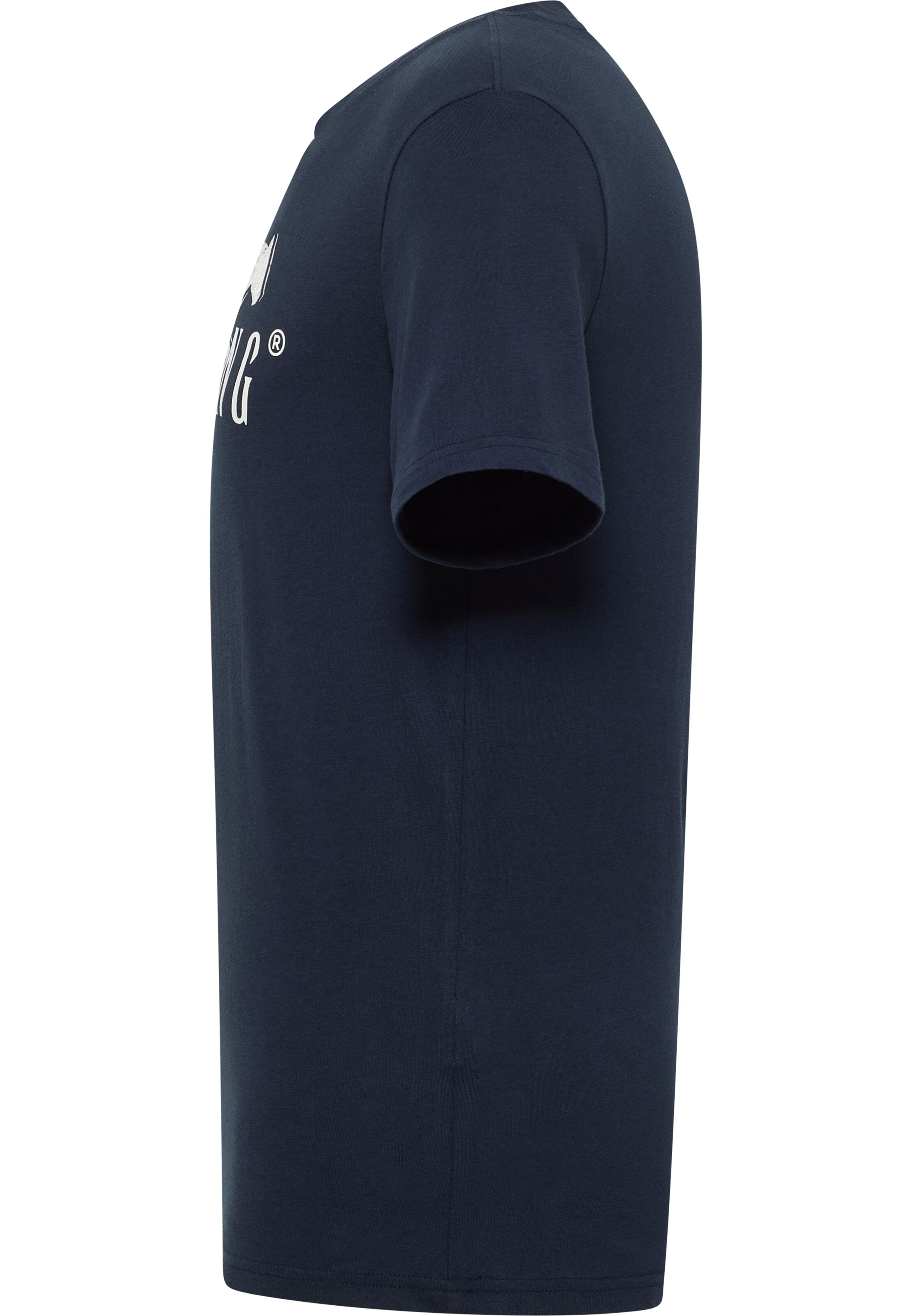 MUSTANG Koszulka 'Austin' w kolorze niebieski