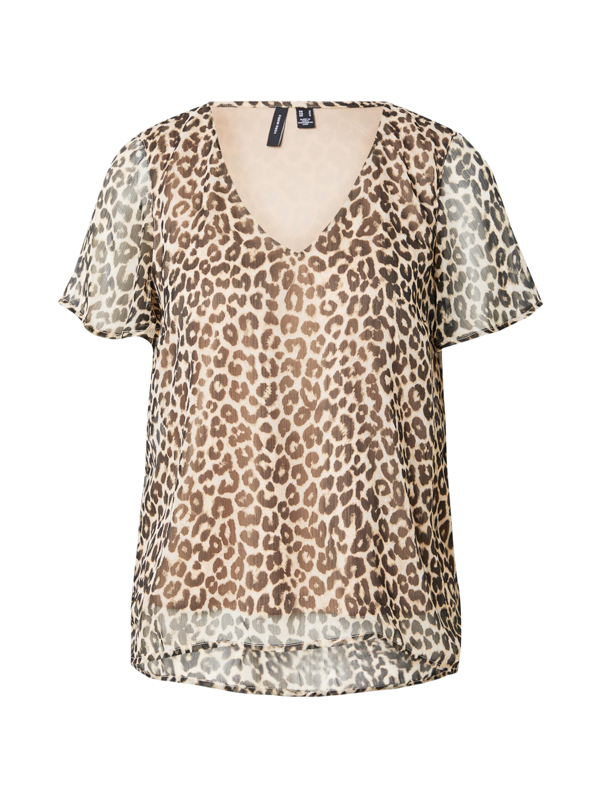 VERO MODA Blouse 'SMILLA' in Beige: voorkant