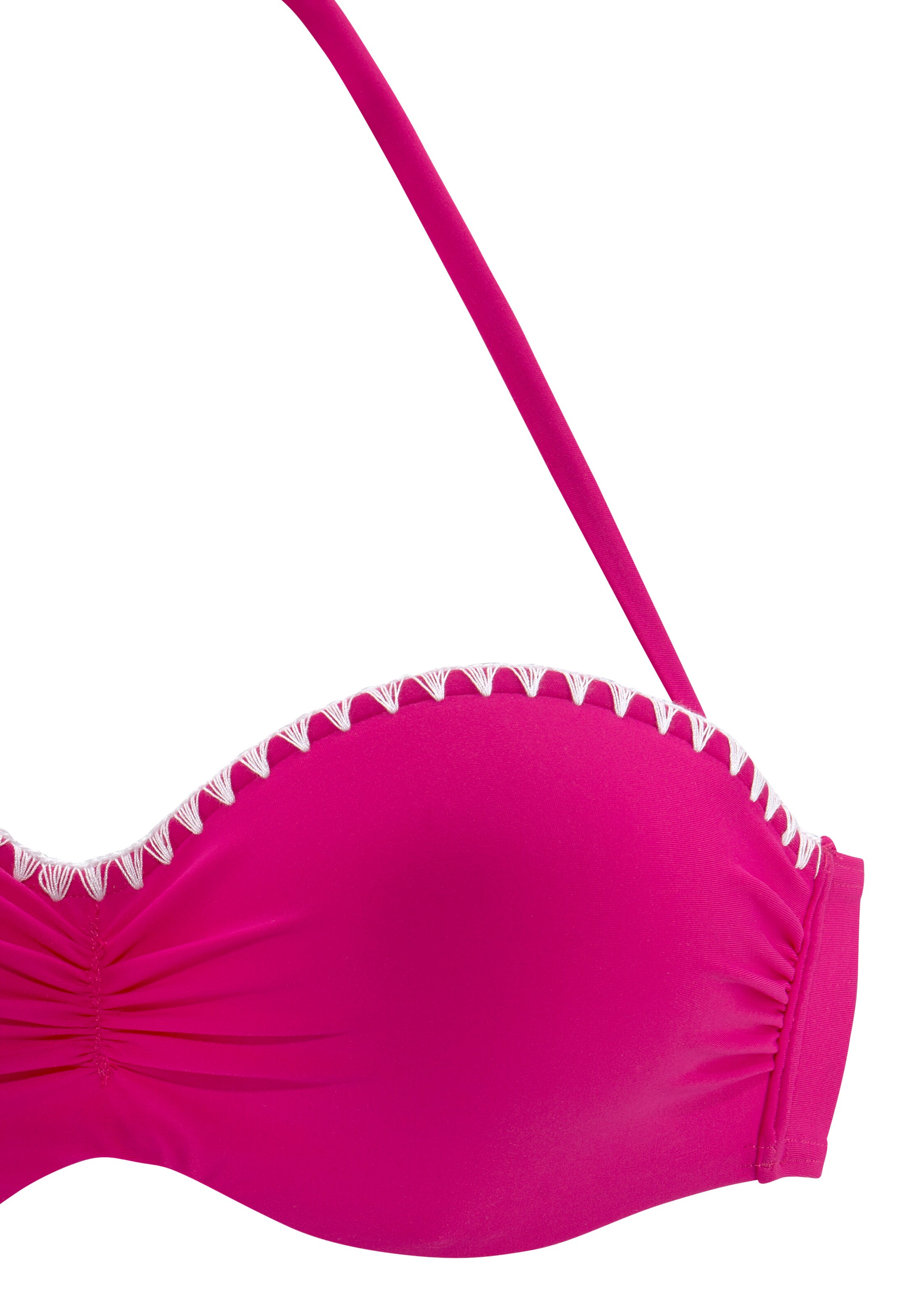BUFFALO Bandeau Bikini i pink