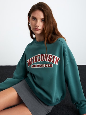 Sweat-shirt Grimelange en vert