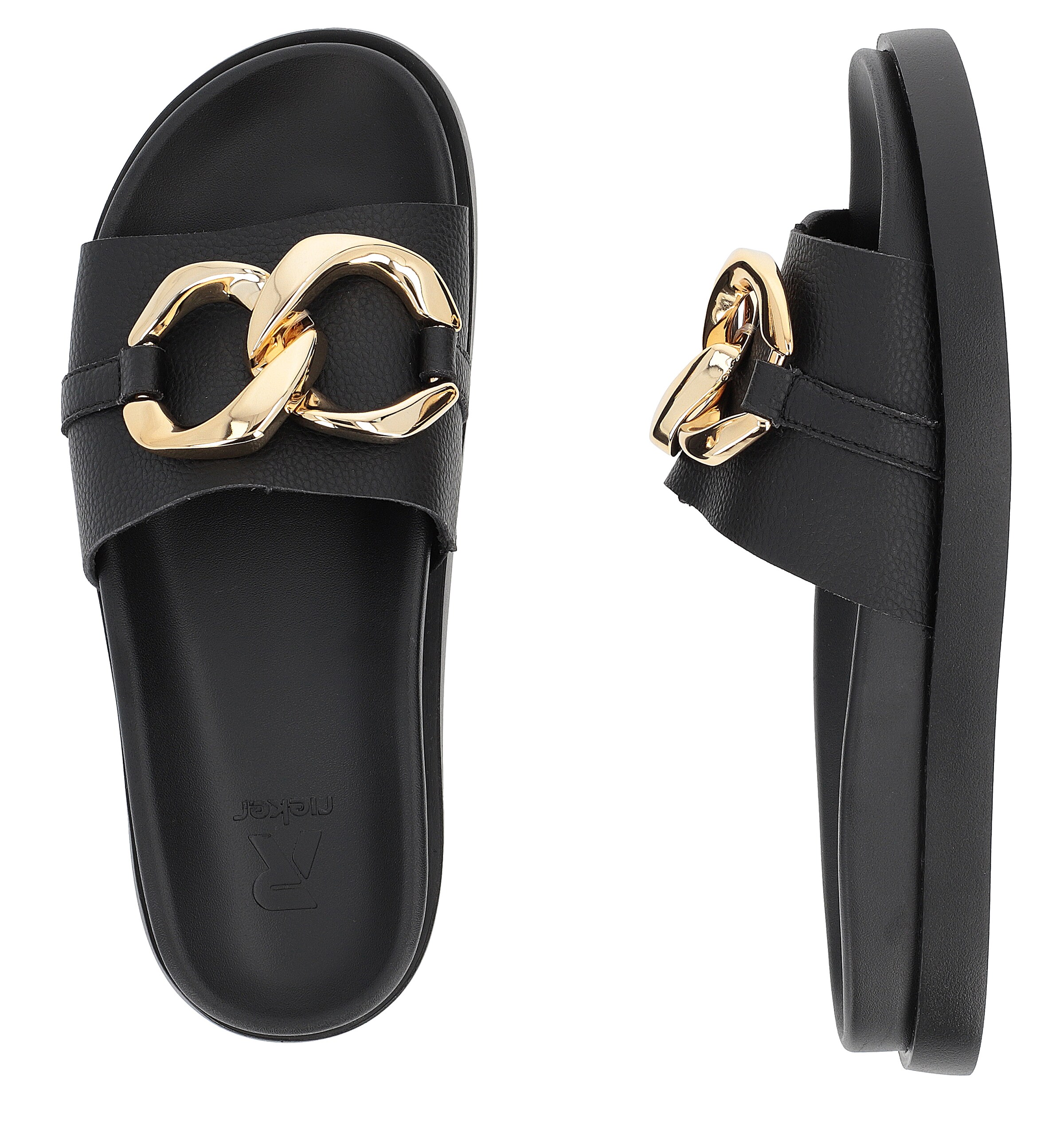 Mule Rieker Sport en noir