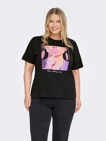 ONLY Carmakoma Shirt in Black: front