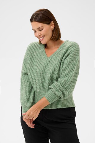 Kaffe Pullover 'KALianne' i grøn
