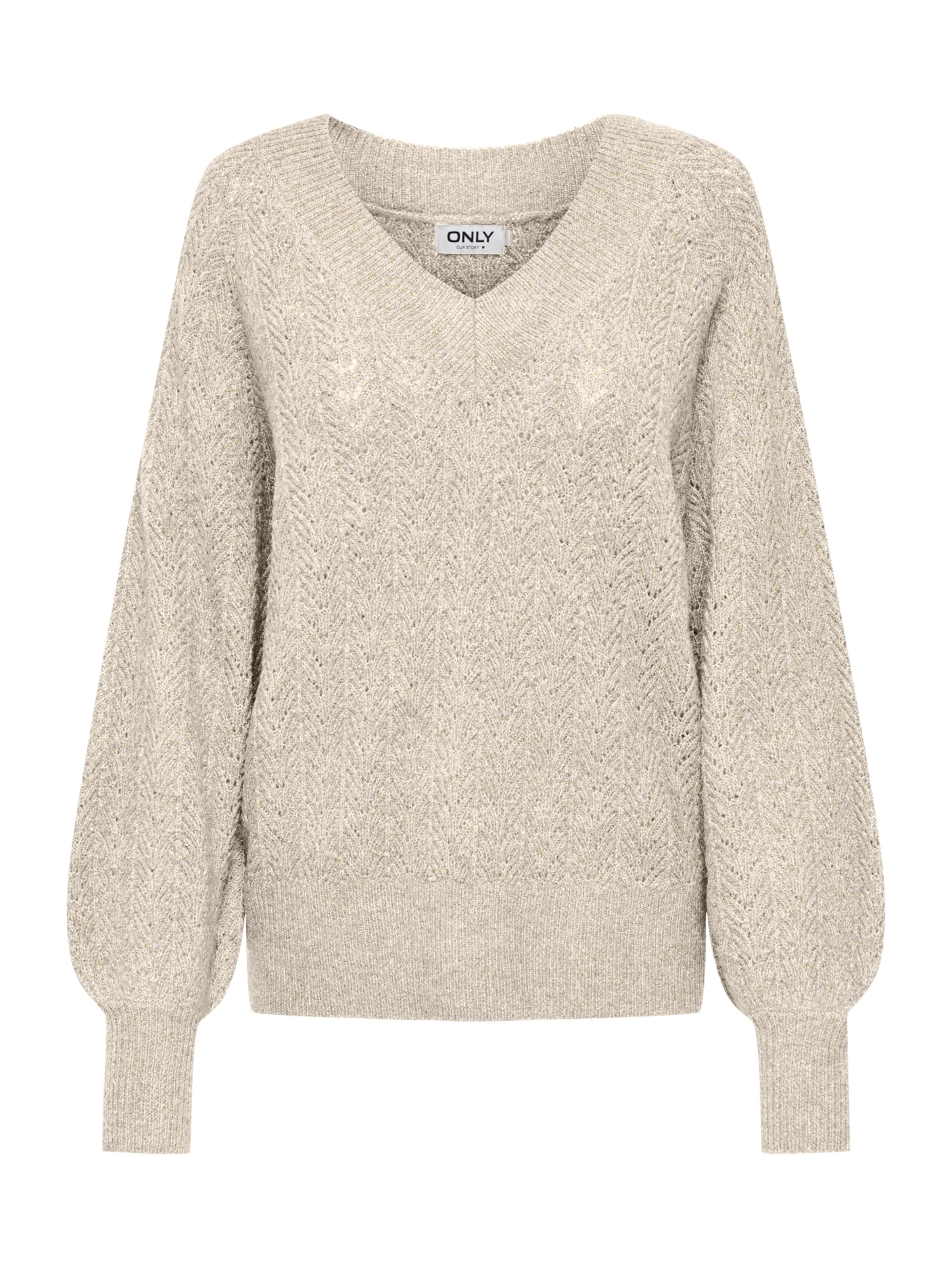 ONLY Pullover in Beige: Vorderseite